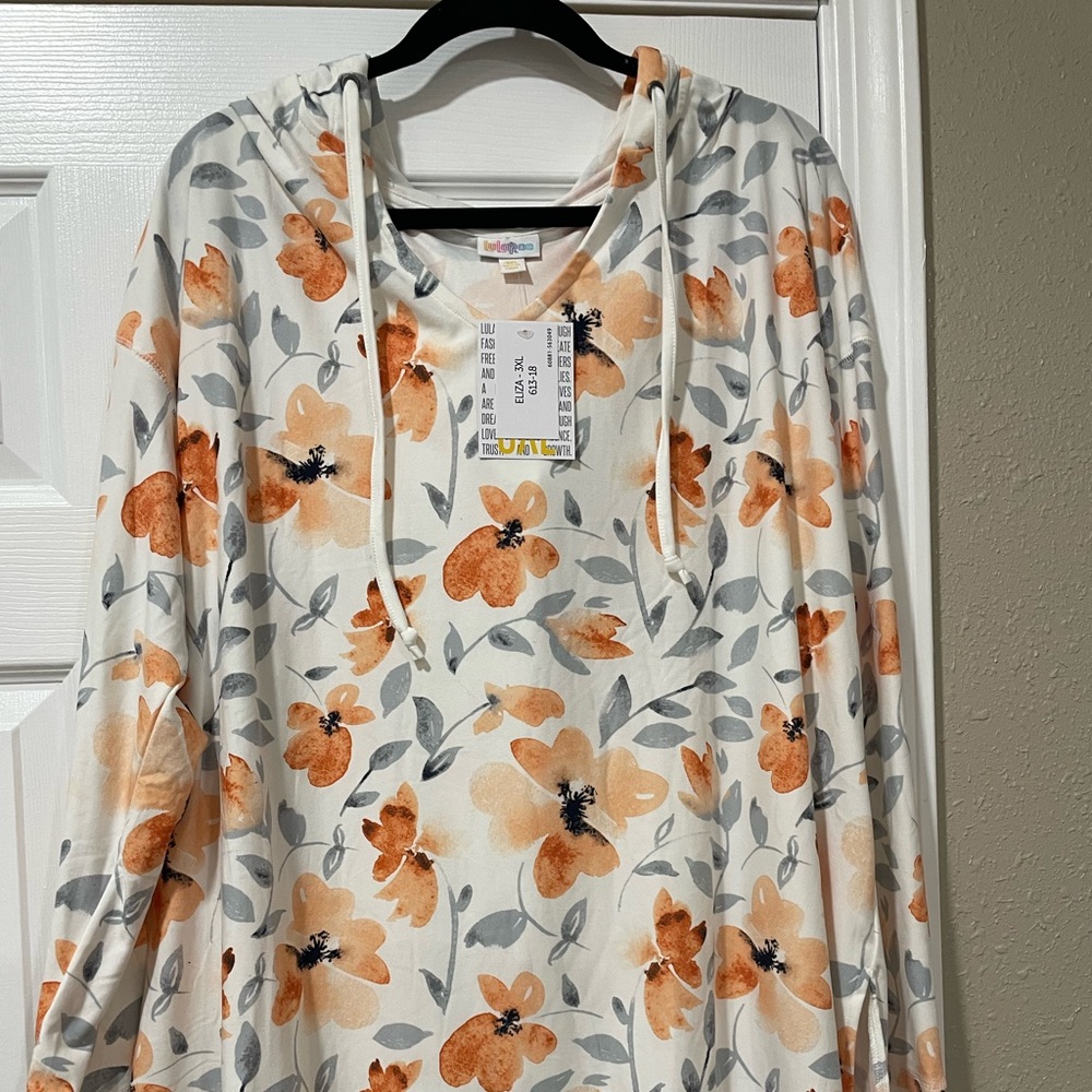Lularoe Eliza hoodie NWT 3x